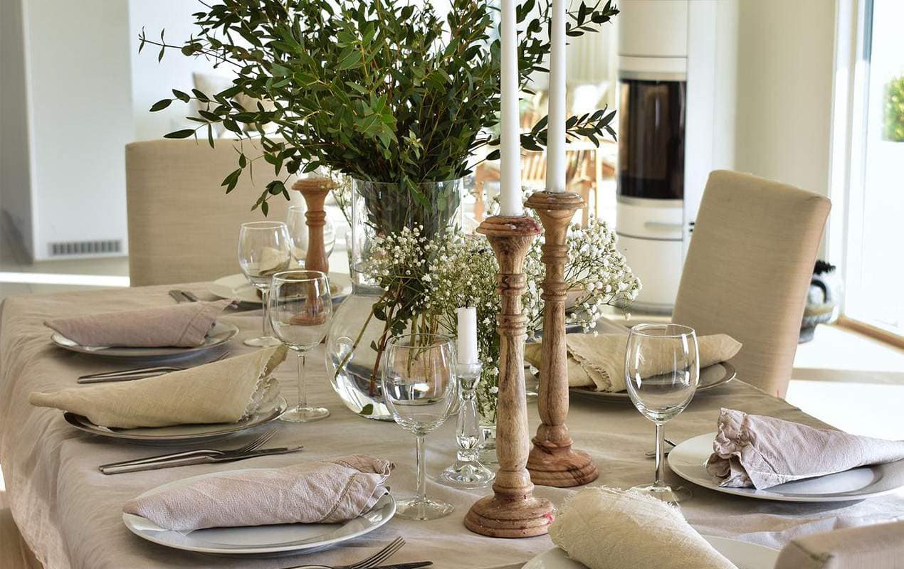 Hosting A Dinner Party by DeCasa Collections