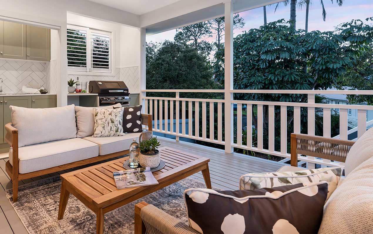 Wooden Patio Furniture by DeCasa Collections