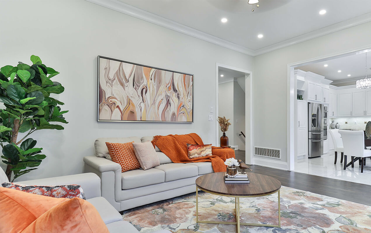 Ways to Master a Clean White Living Room with DeCasa Collections