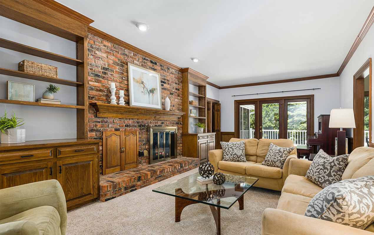 Contemporary Wooden Living Room Furniture with DeCasa Collections