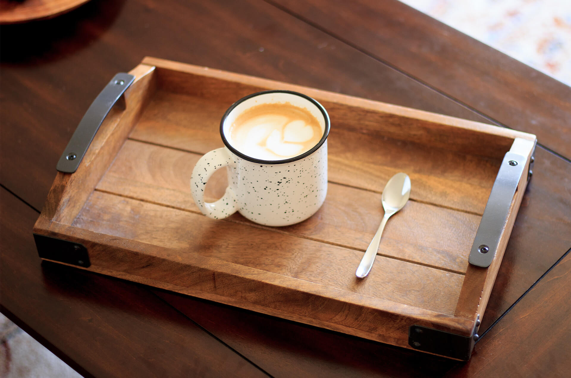 Rectangle Wood Serving Tray by DeCasa Collections