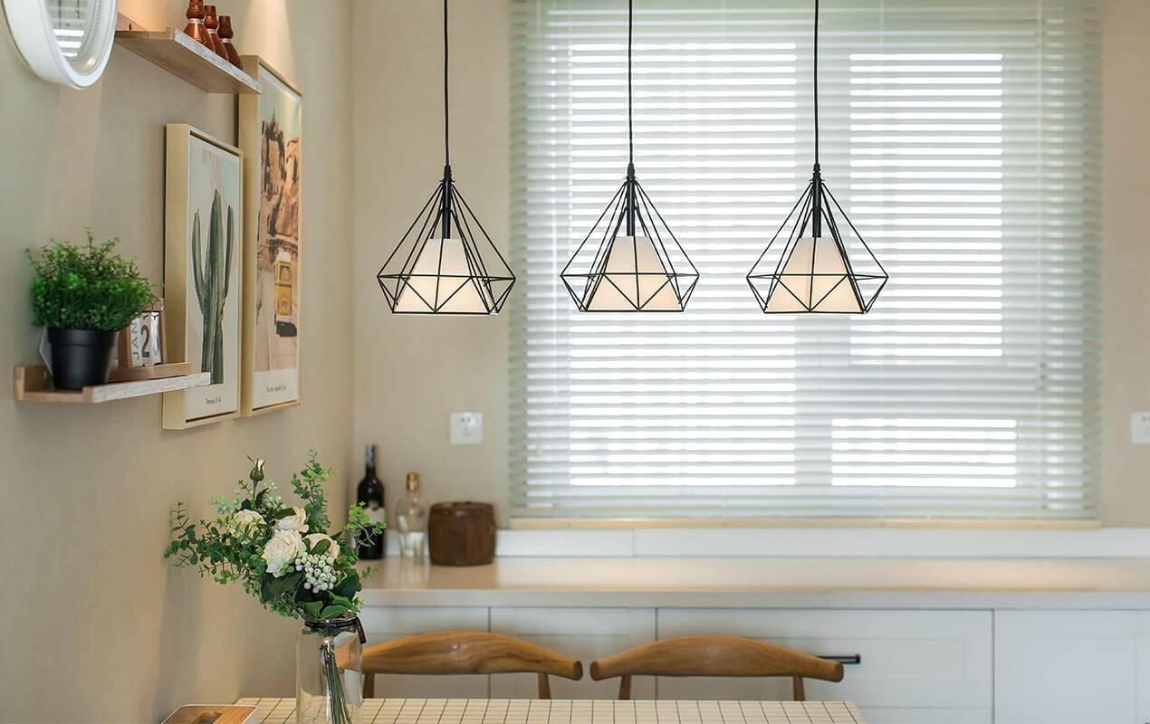 Light fixtures for furnishing rental apartments