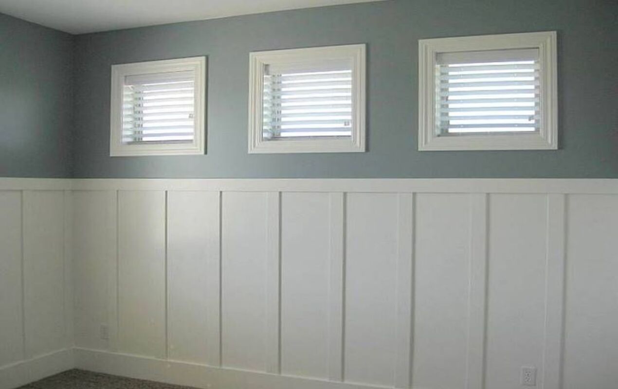 Board and Batten Wainscoting