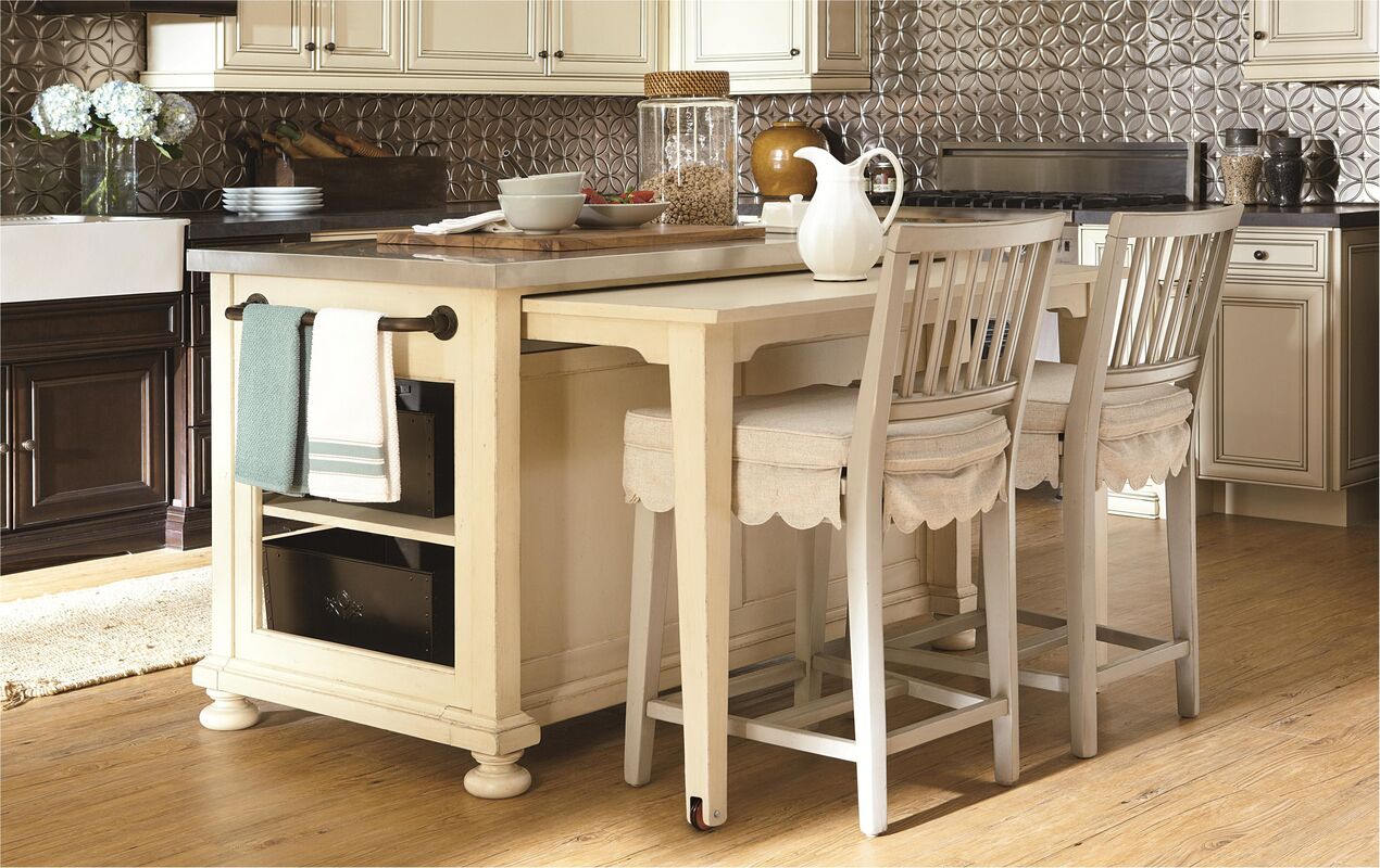 Portable kitchen island ideas – mobile islands for flexible storage