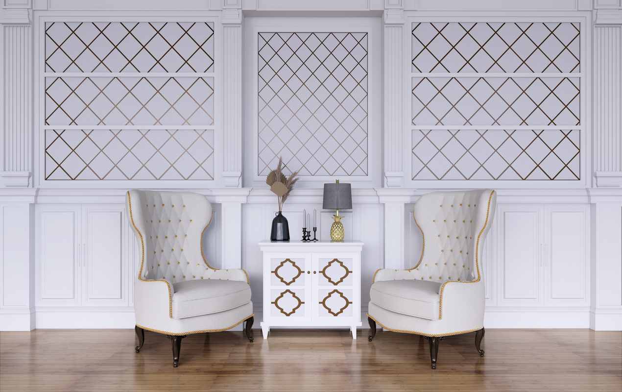 Lattice Wainscoting