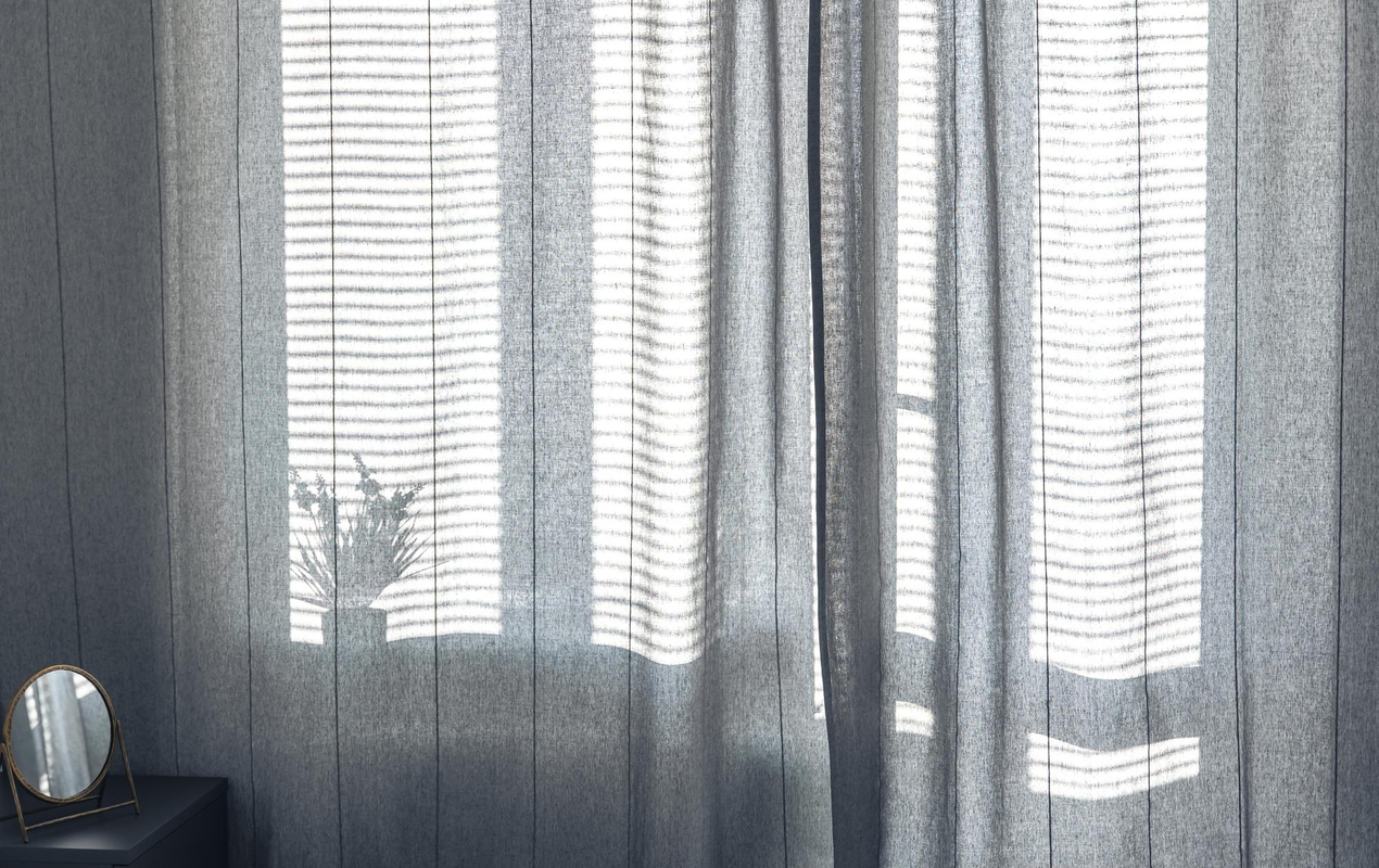 Subtle Curtains of Living Room Curtains