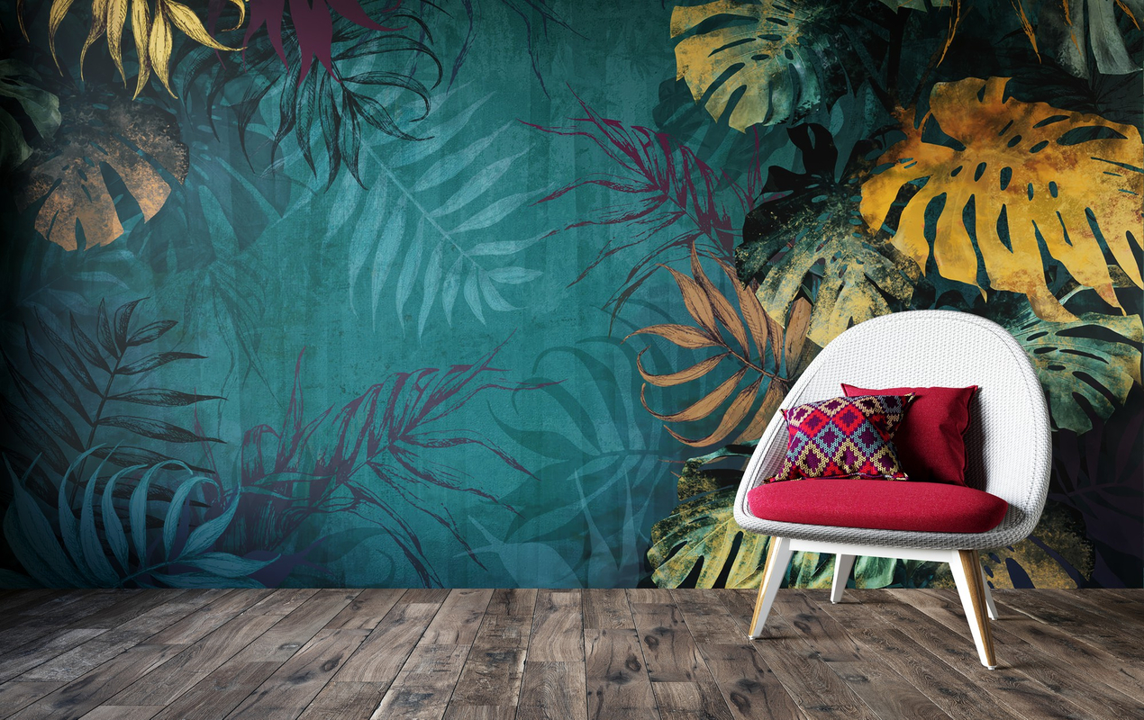 Tropical Accent Wall