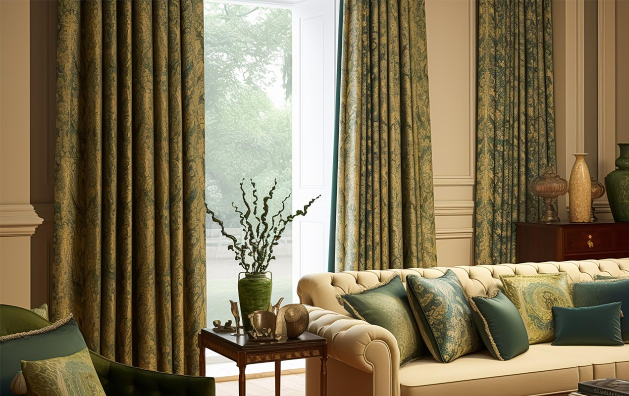 Grand living room curtains