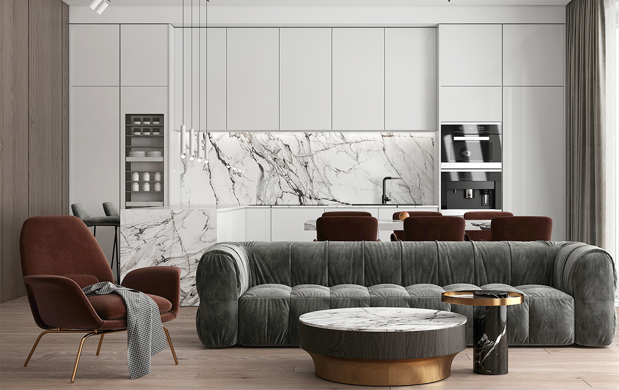 Modern luxury house interior design