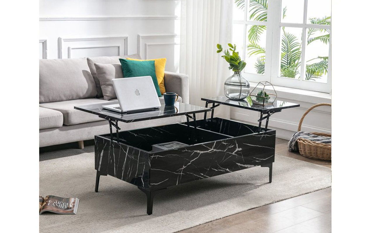 Marble coffee table