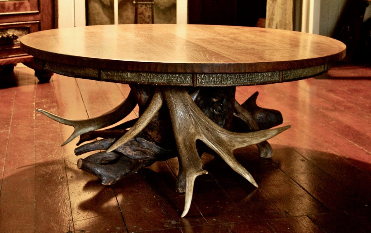 Elk Antler Table