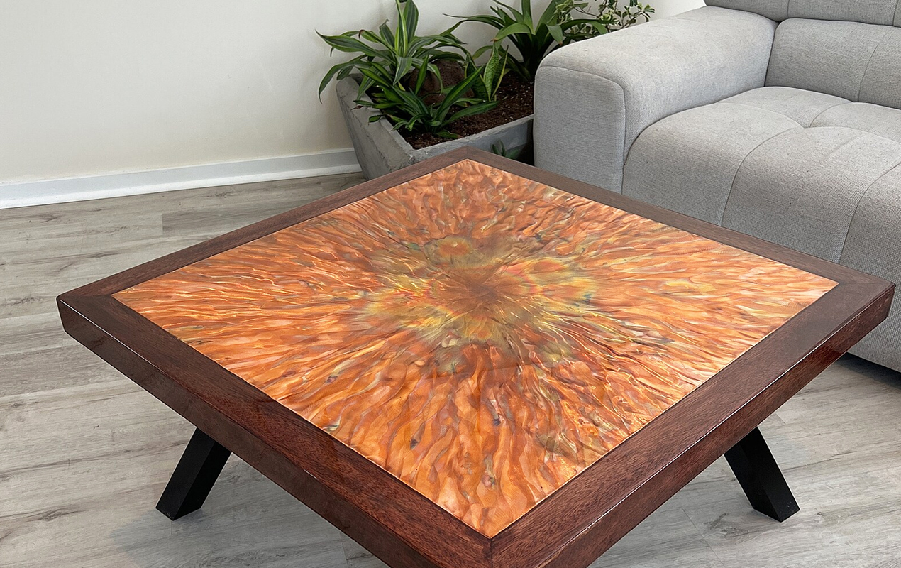 Mahogany coffee table