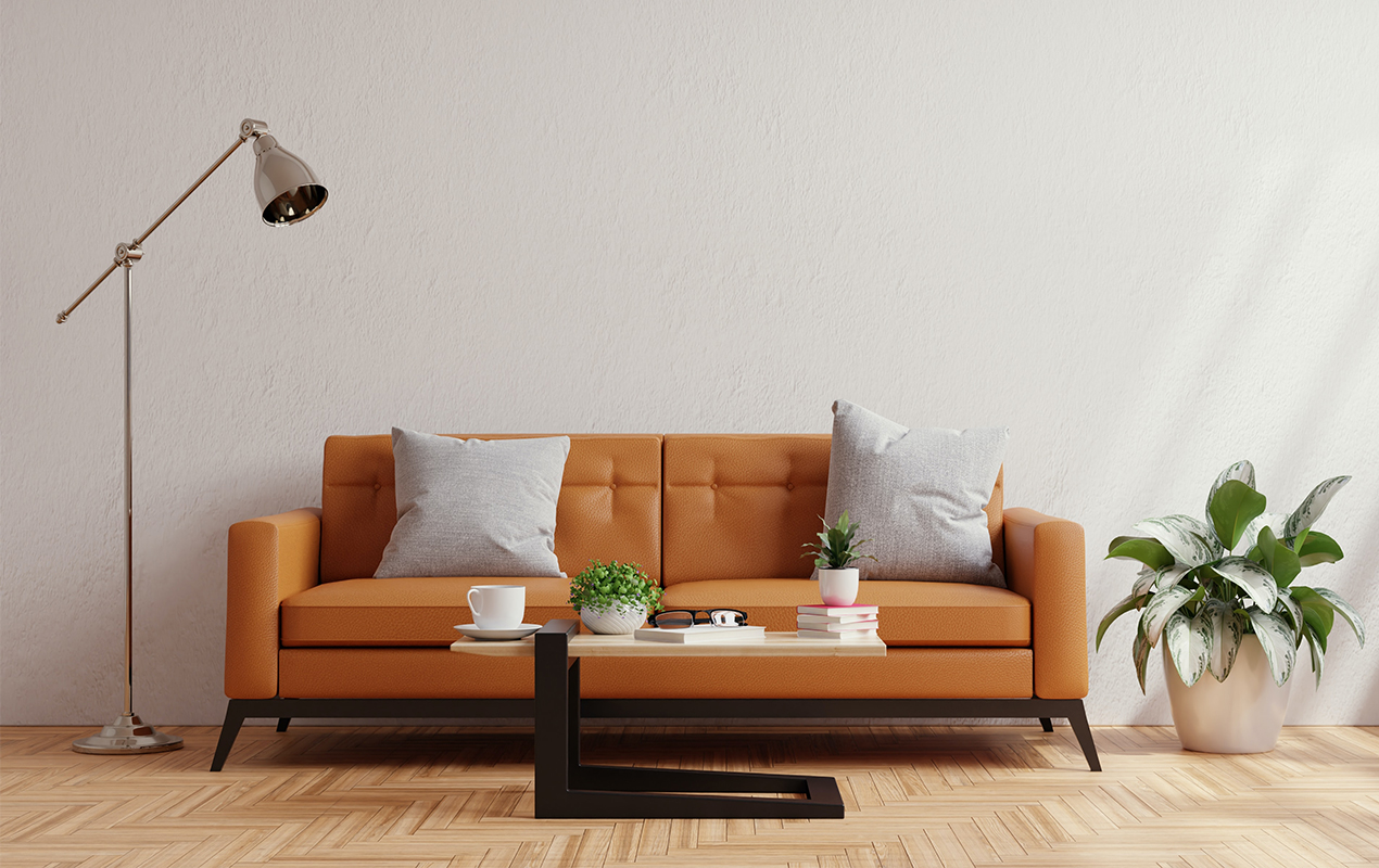 Living interior with Geometric
