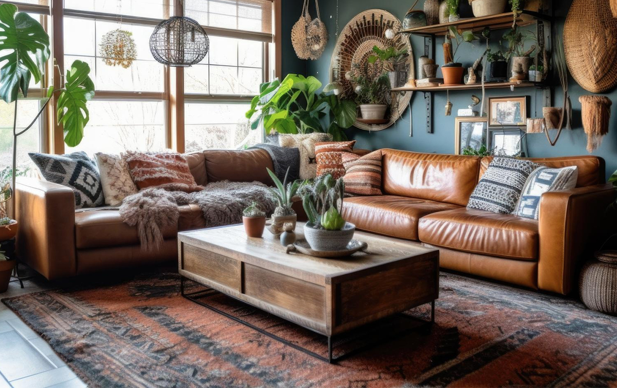 Bohemian Industrial: The Coffee Table with Unique Functionality