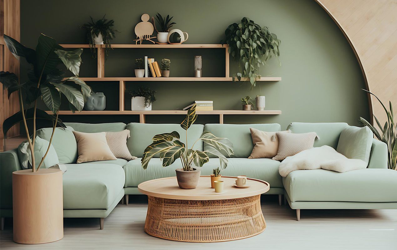 Boho Coffee Table and Minimalist Decor