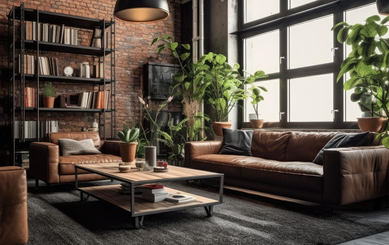 Chic and Functional: The Retro-Modern Industrial Coffee Table