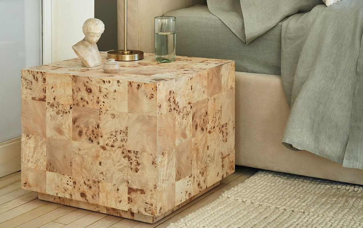 Cubic Burl Table