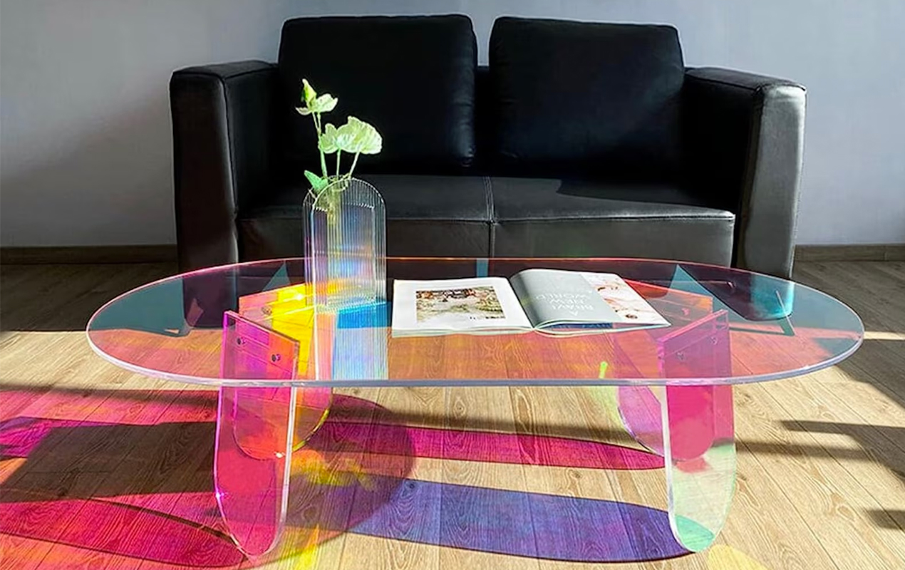 Enchanting Acrylic Coffee Table