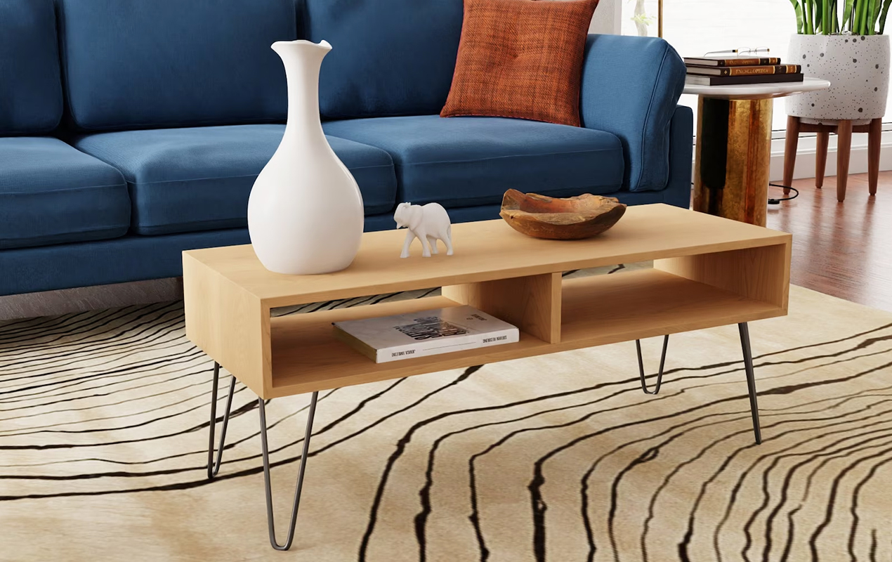 Mid-Century Modern Magic The Maple Coffee Table