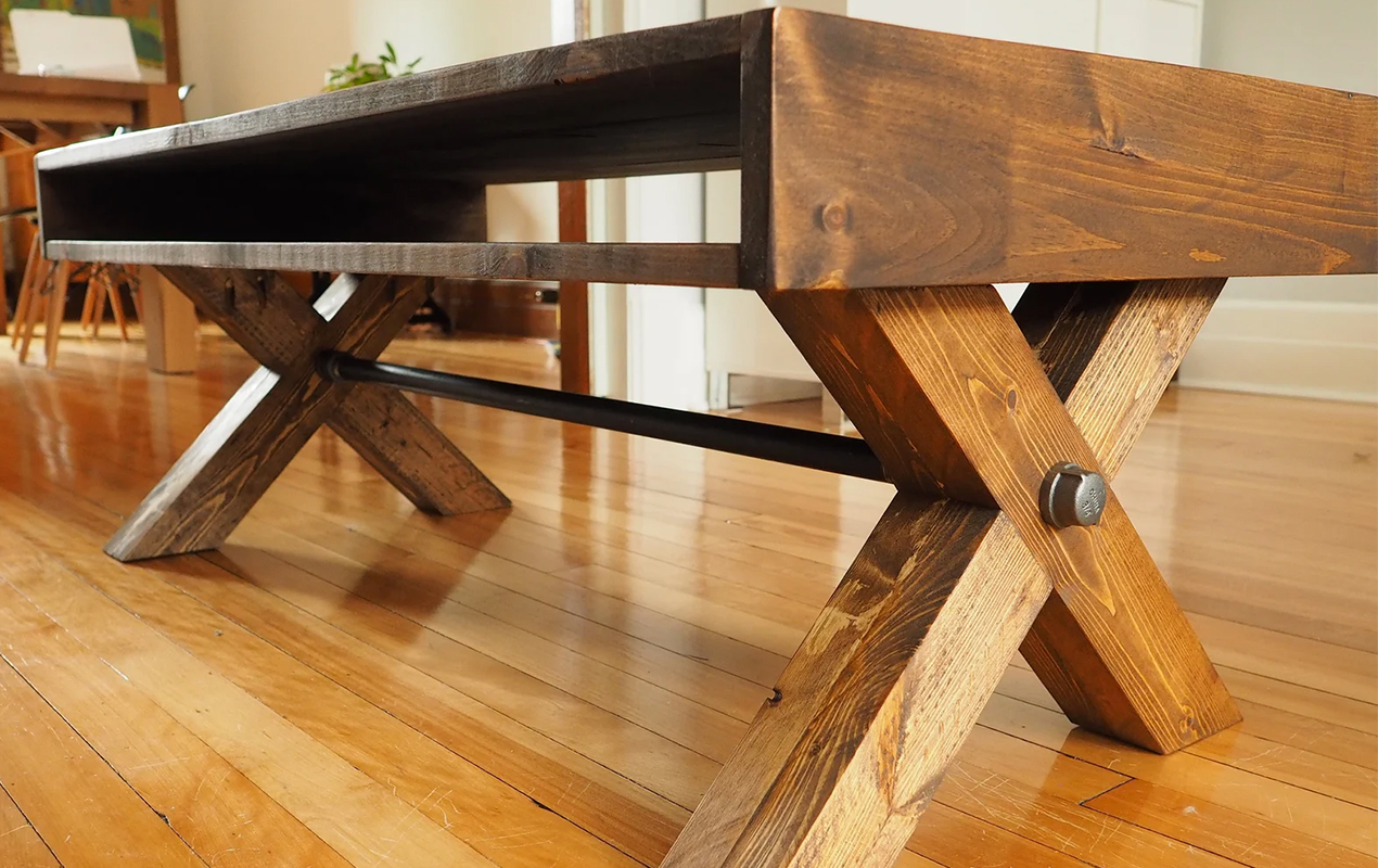 Modern Industrial Style: X Leg