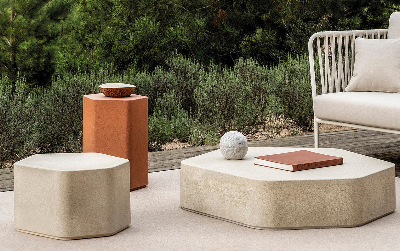 Natural Grace Meets Imperishability The Talo Hexagon Coffee Table