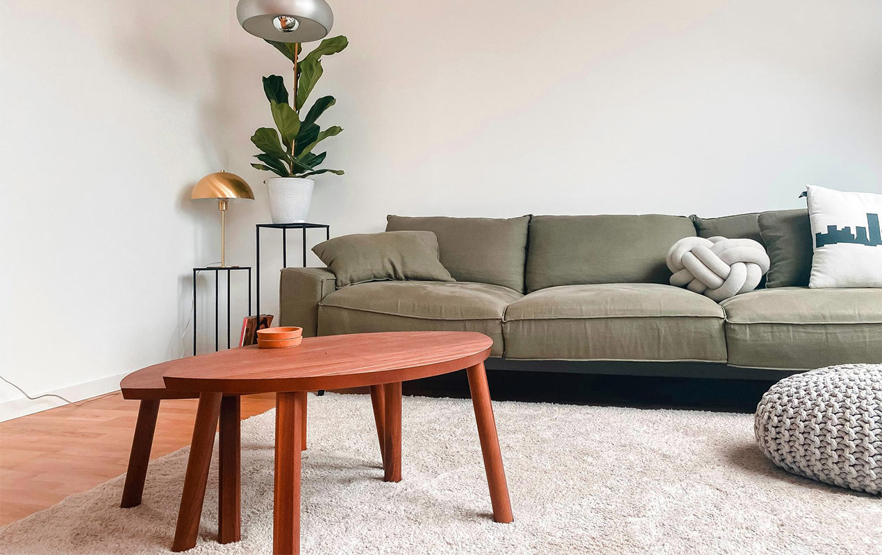 Nesting Beauty: The Versatile Teak Coffee Table