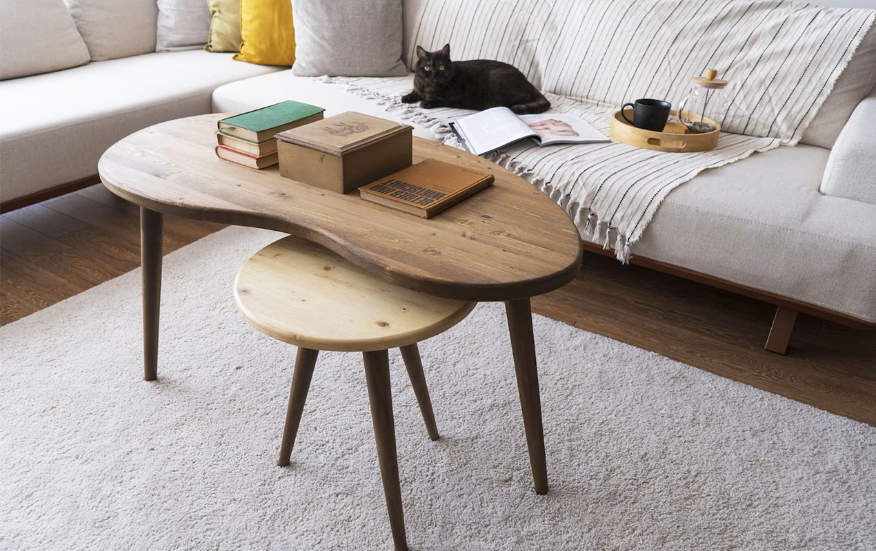 Scandinavian Chic The Signature Maple Nesting Table