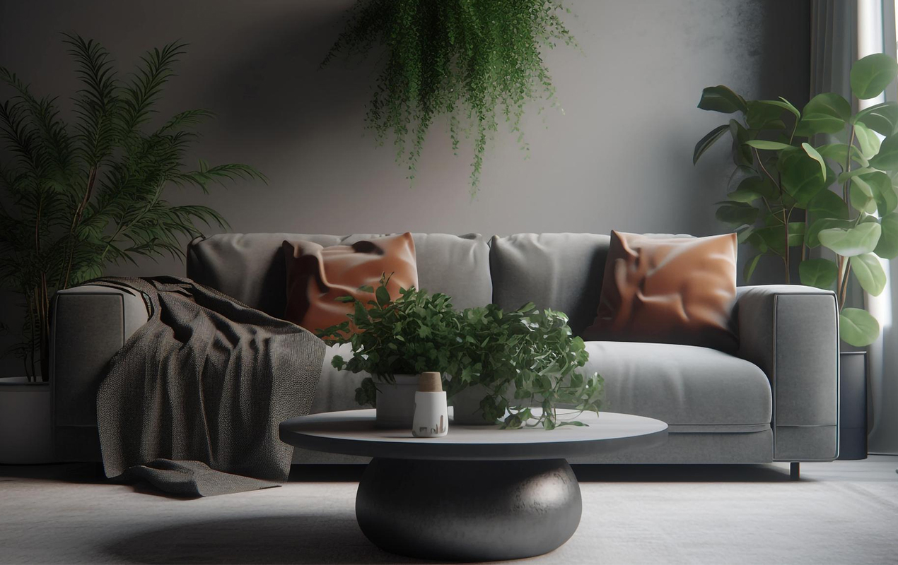 Spherical Grey Coffee Table