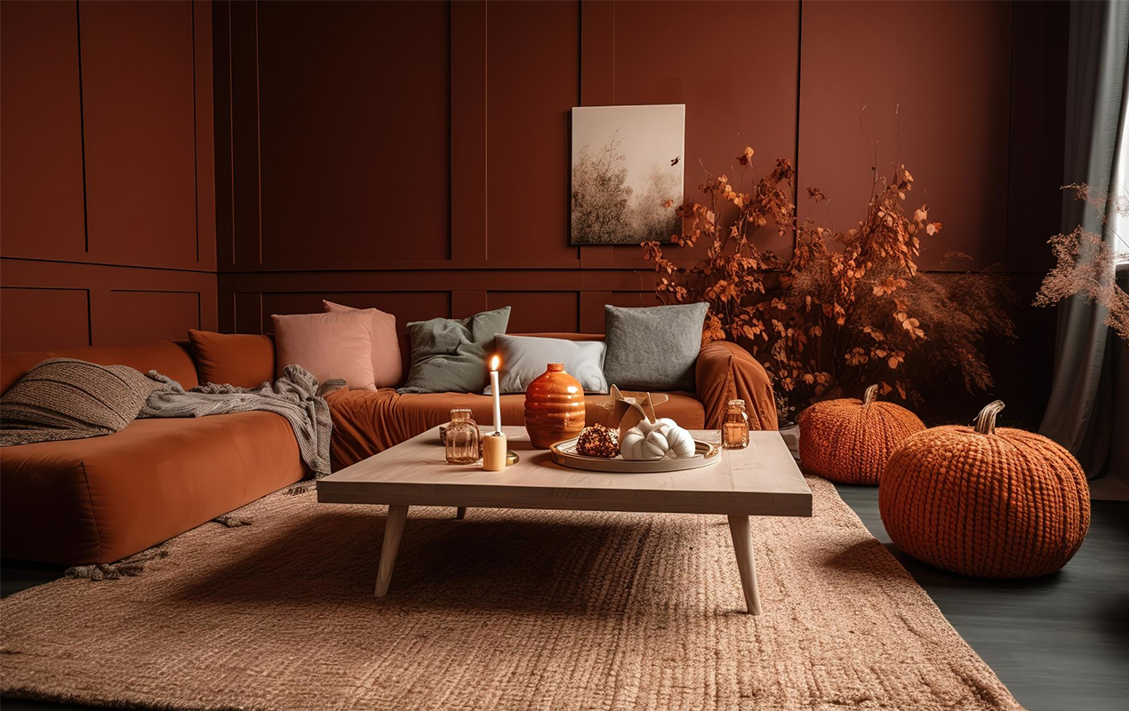 The Alluring Square Wooden Coffee Table with Artful Decor