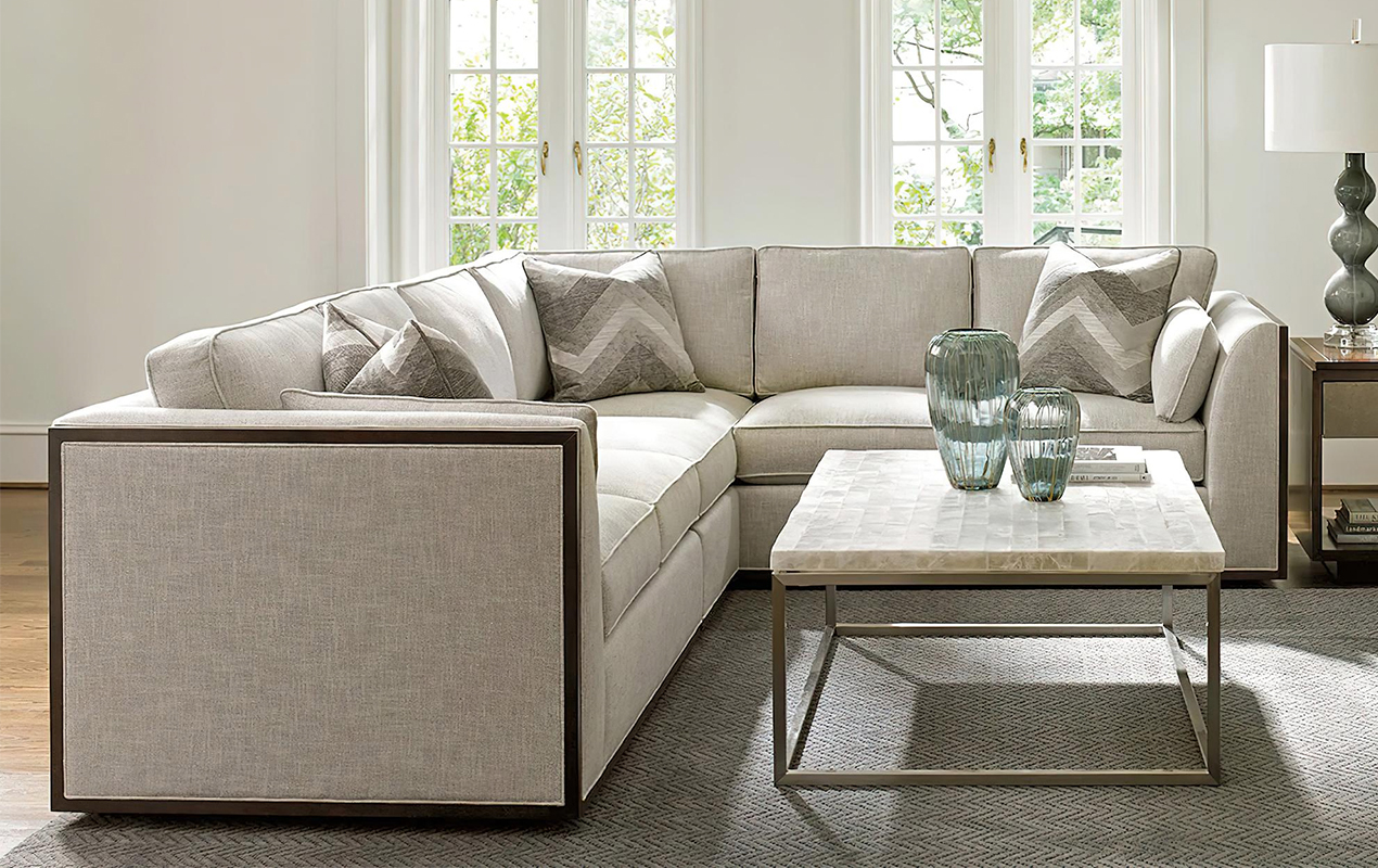 The Solid Silver Square Coffee Table with Marble Top and Cozy Seating