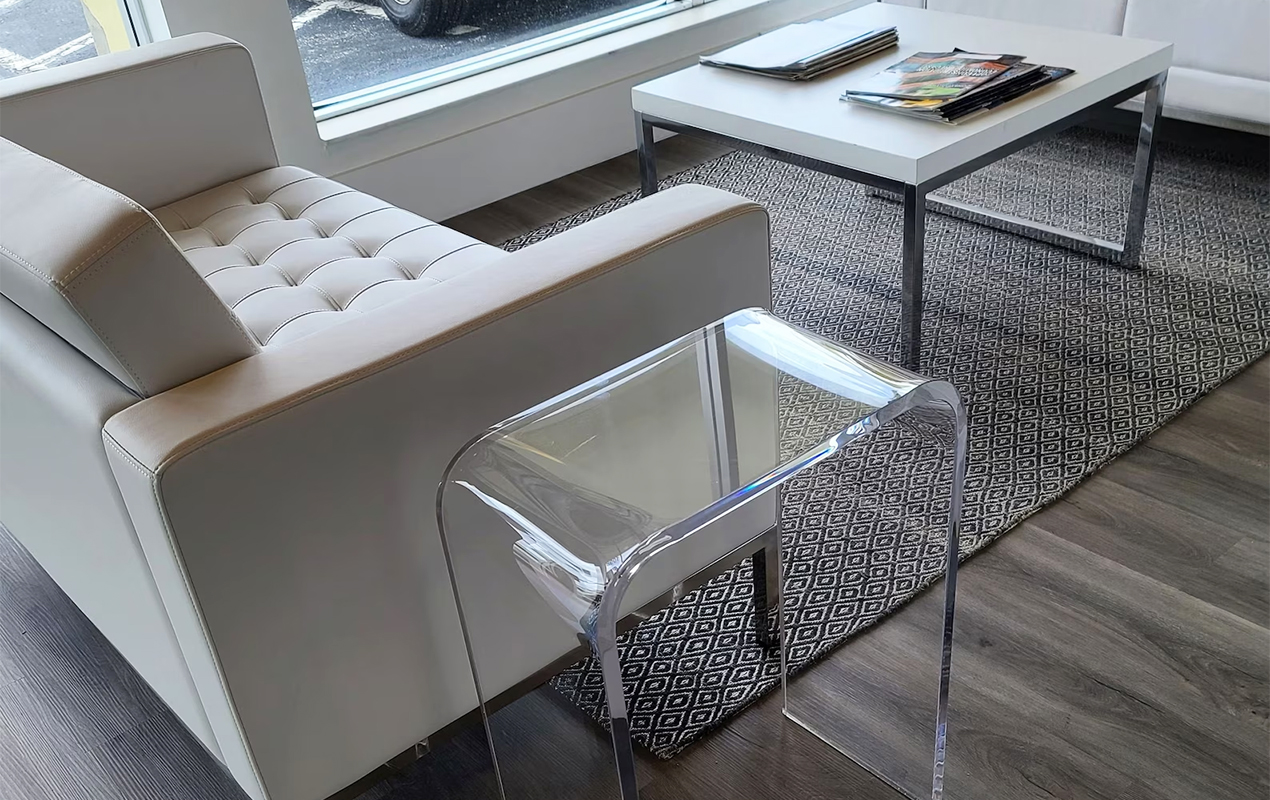 The Tall Acrylic Coffee Table 