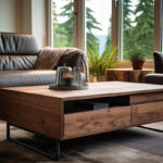 Wood coffee tables