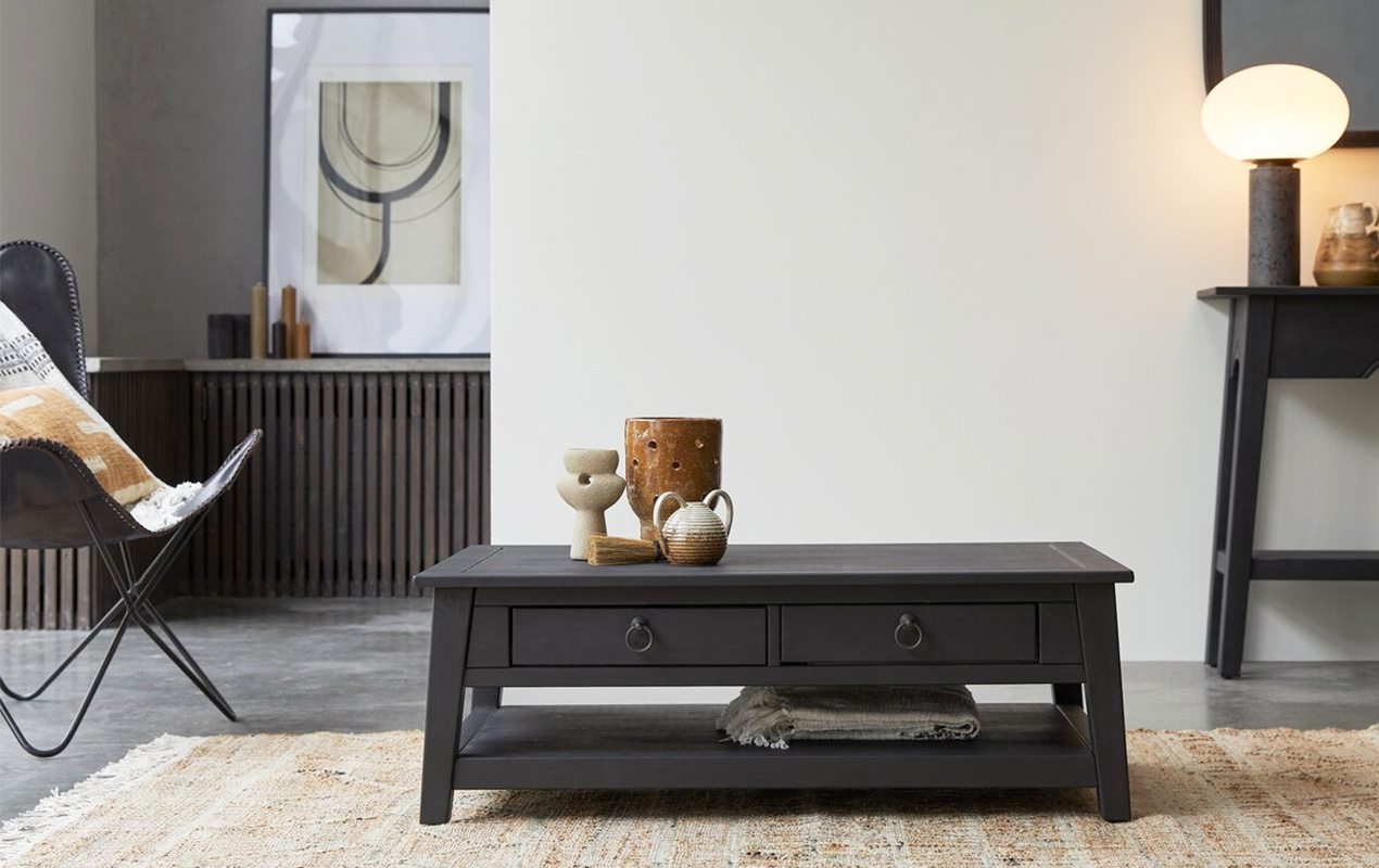 Coffee Table With Drawers