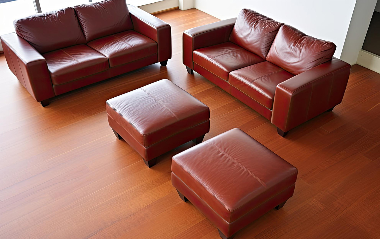 Double The Efficiency Dual Leather Coffee Tables
