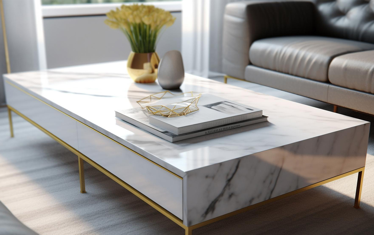 Effortless Style: The White Rectangle Table with Modern Flair