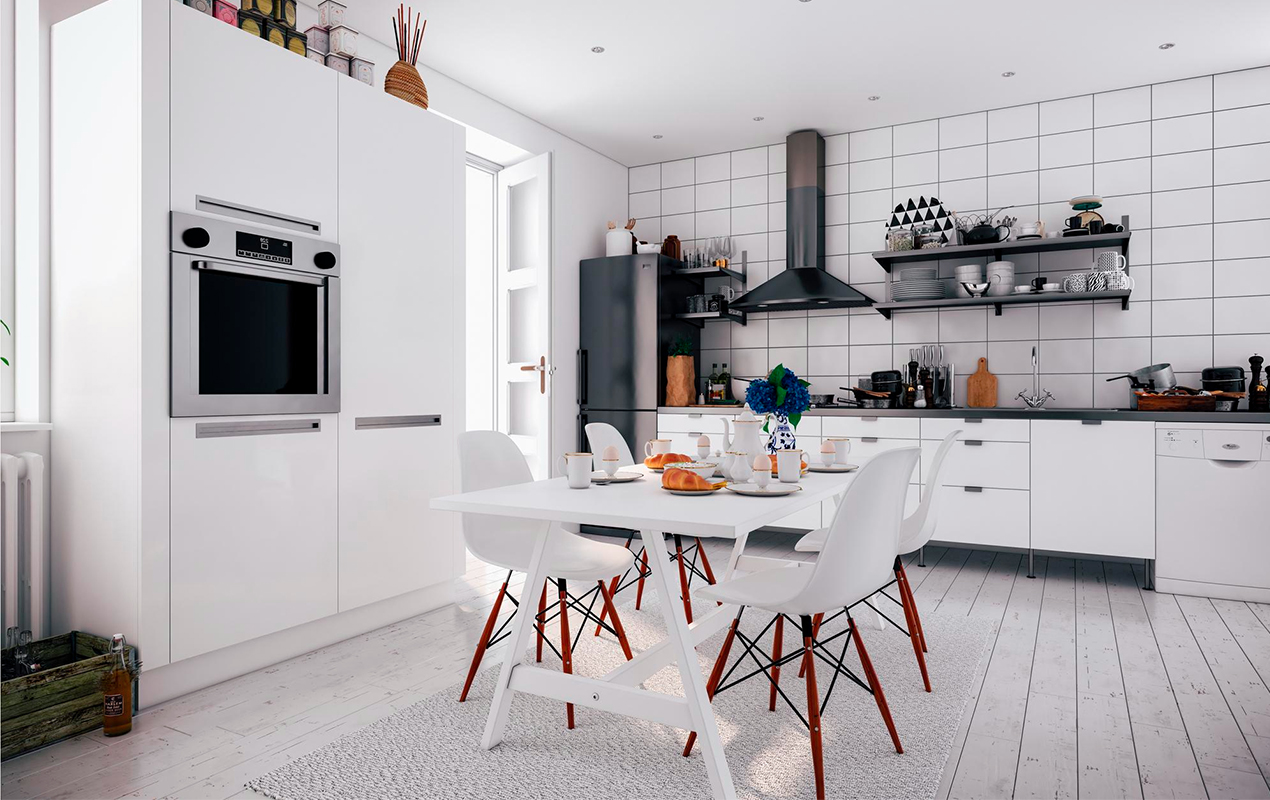 Family Friendly Kitchen Interior