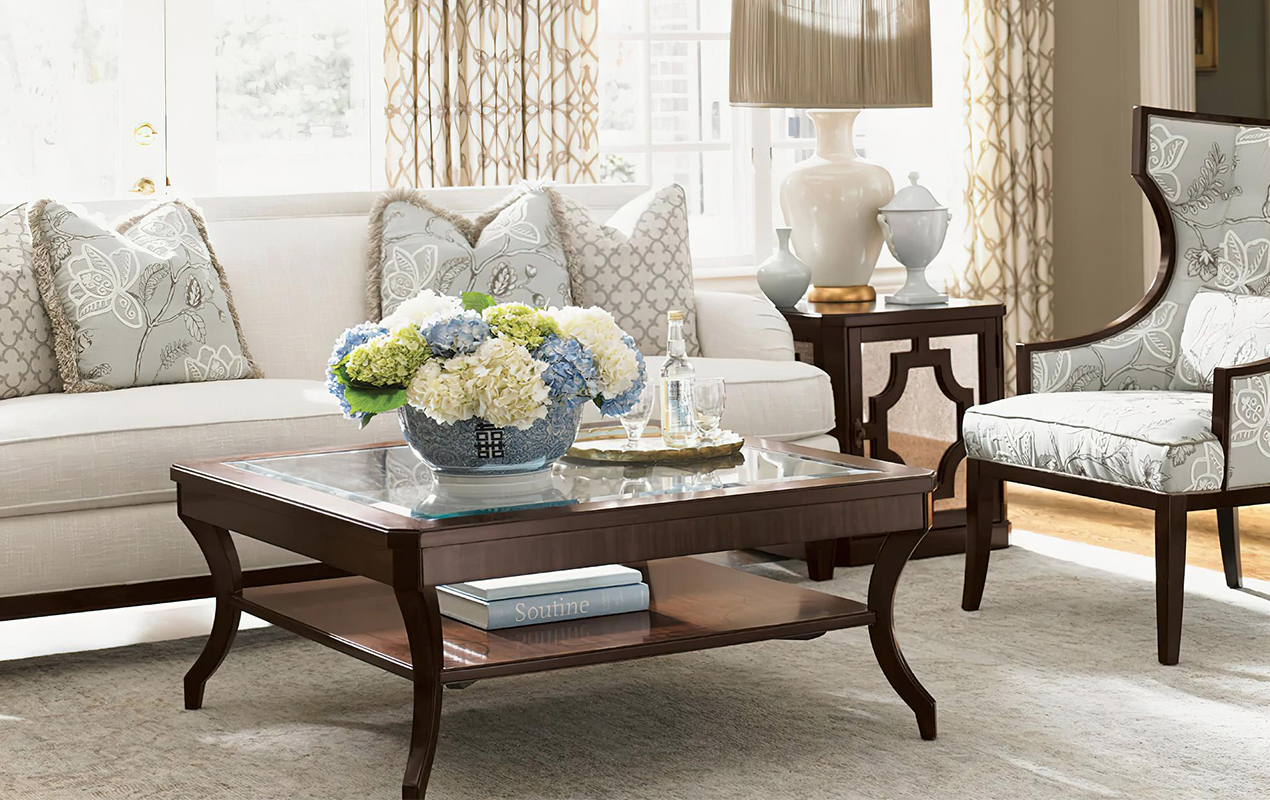 Glass-Topped Marvel: Table with Glass Top