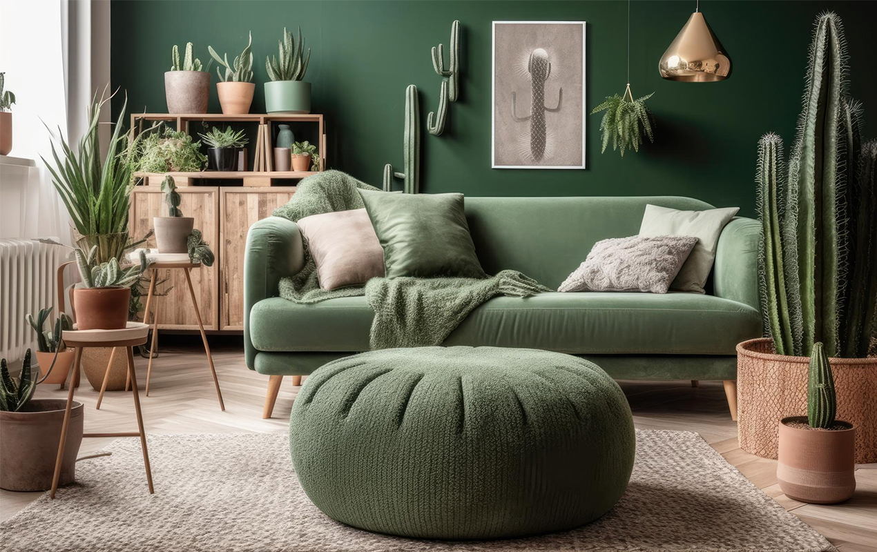 Green Coffee Table