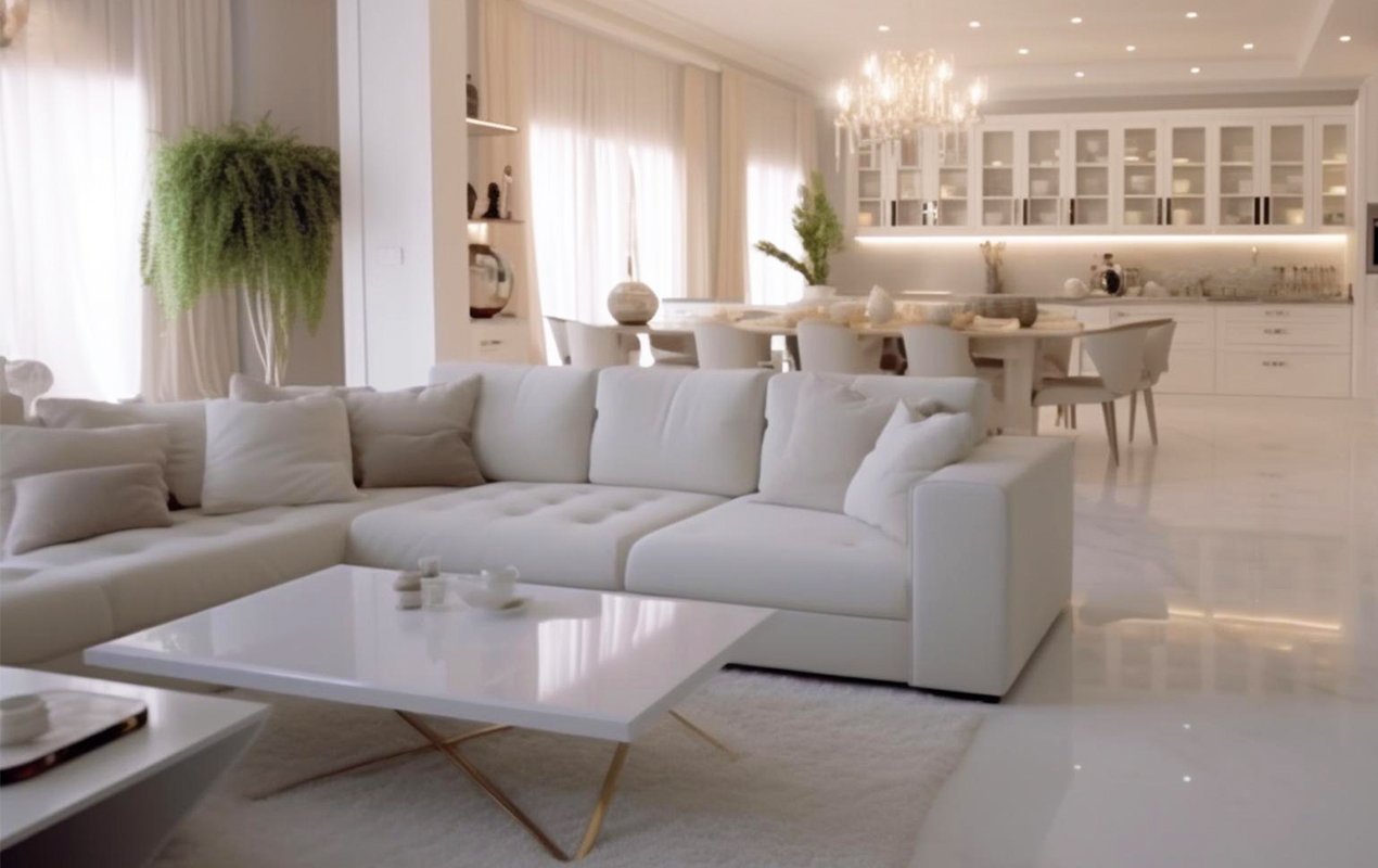 Harmony in Home Design: The White Granite Stone Coffee Table and Beyond