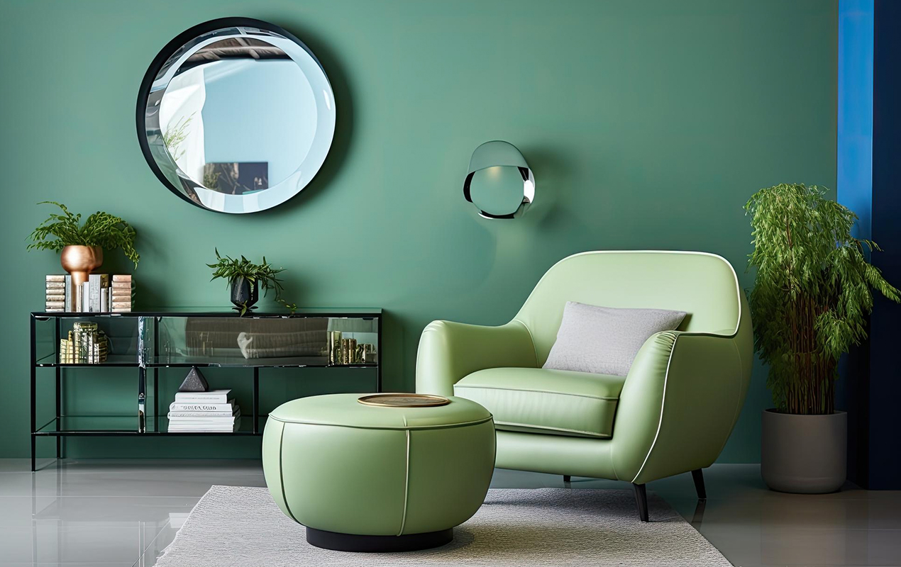 Living in Style: The Art of Room Aesthetics in Green Tones