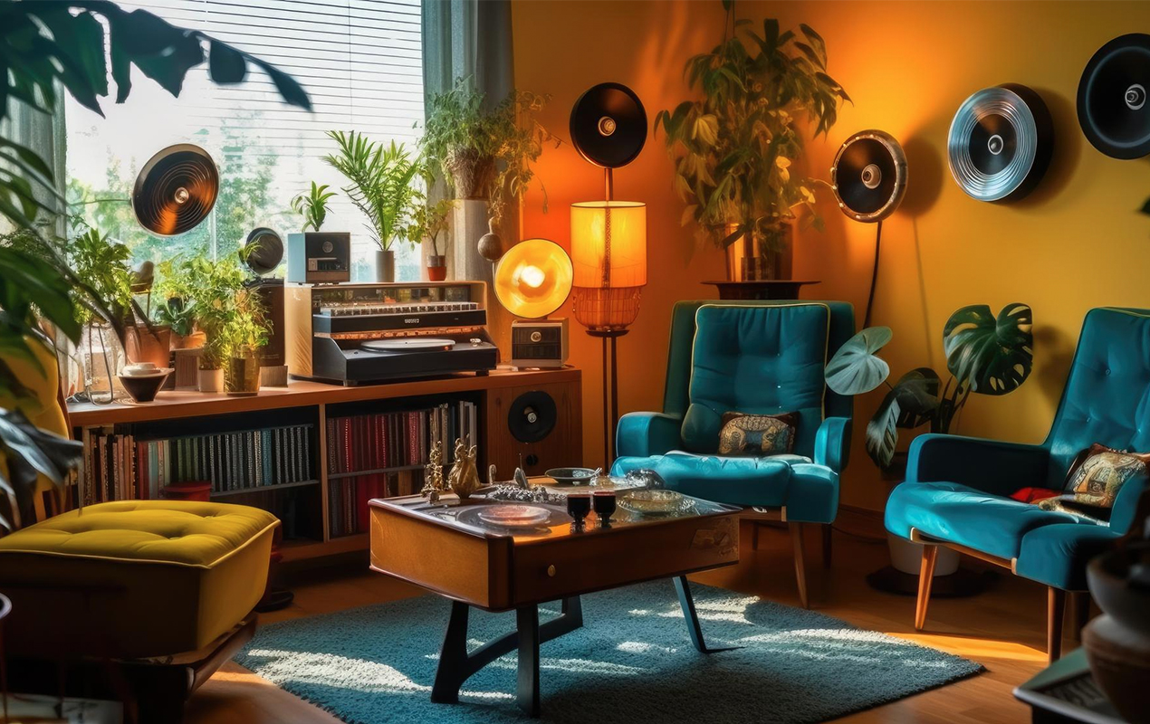 Nostalgia Unveiled: The Fascinating Charm of a Retro-Style Lounge