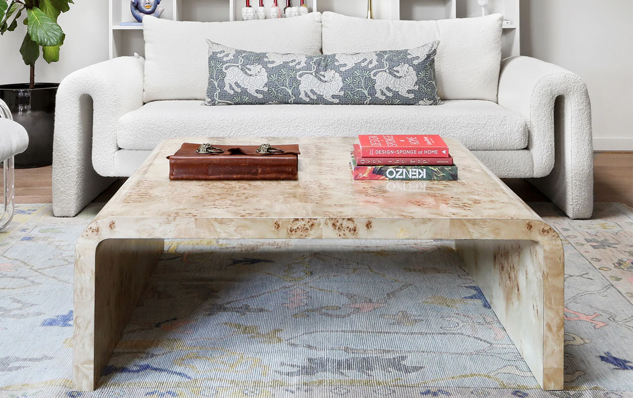 Nurtured by Nature: Maple Burl Coffee Table