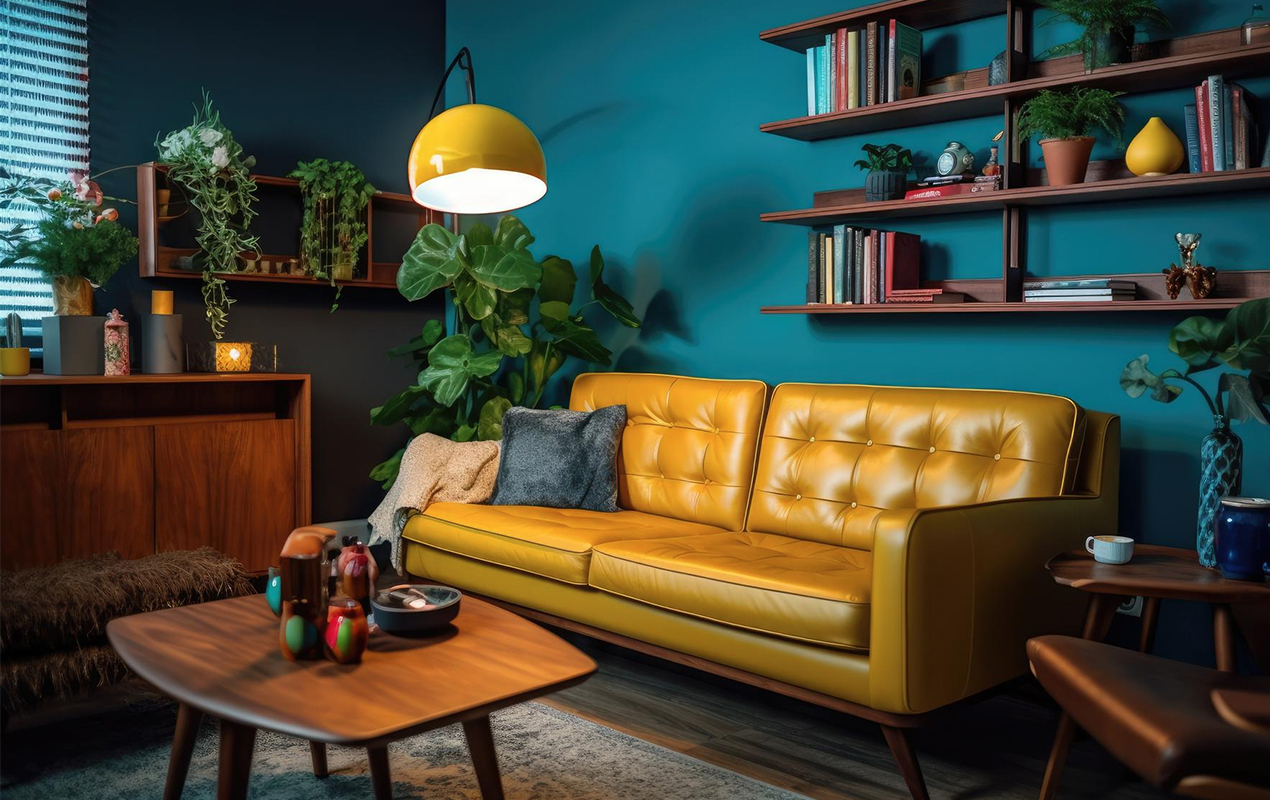 The Captivating Interplay of Brown and Yellow in Your Living Space