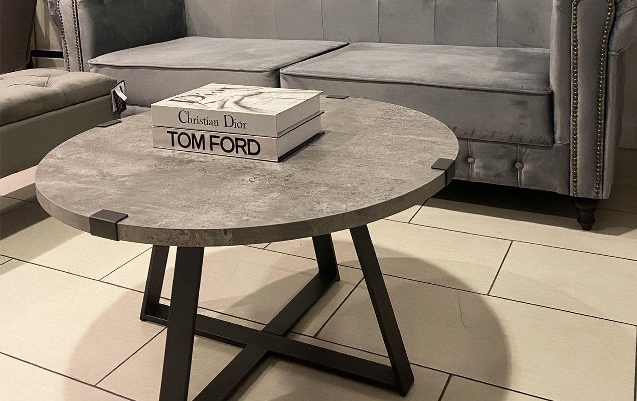 The Slate Coffee Table with Contemporary Flair and Practical Design