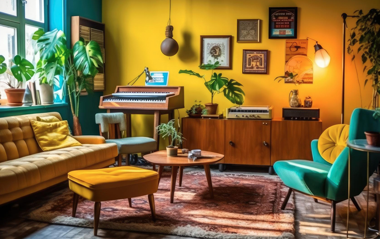 Wooden Harmony: Crafting a Melodic Retreat in the Music Room