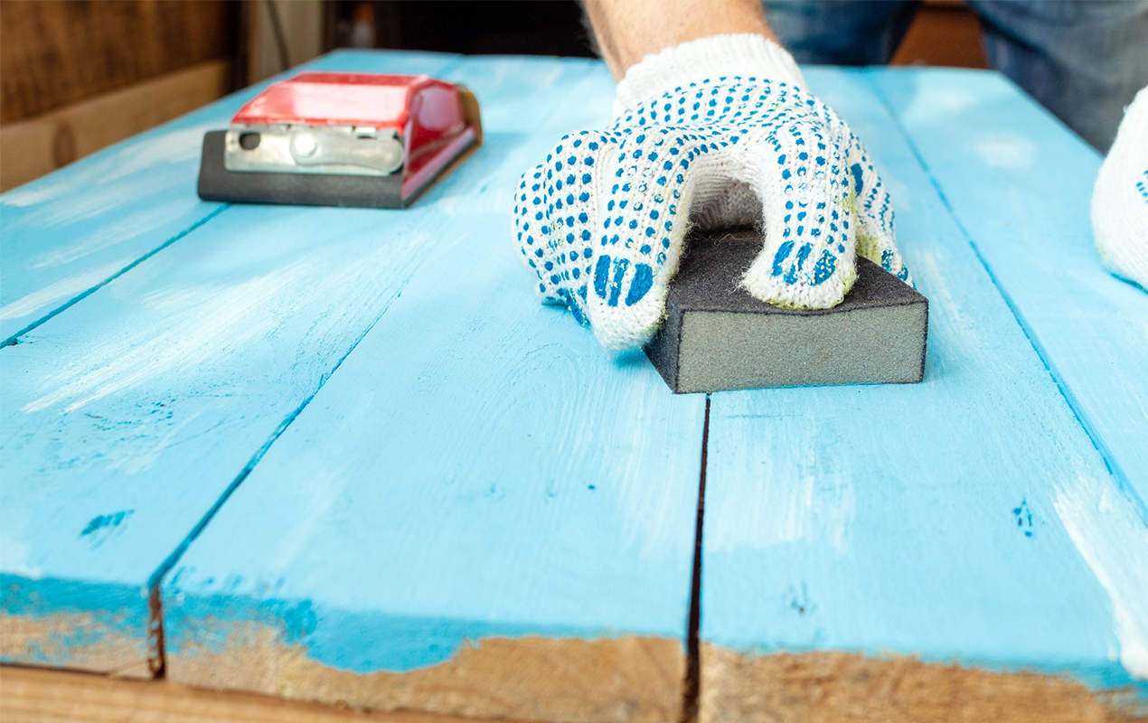 how to paint a coffee table