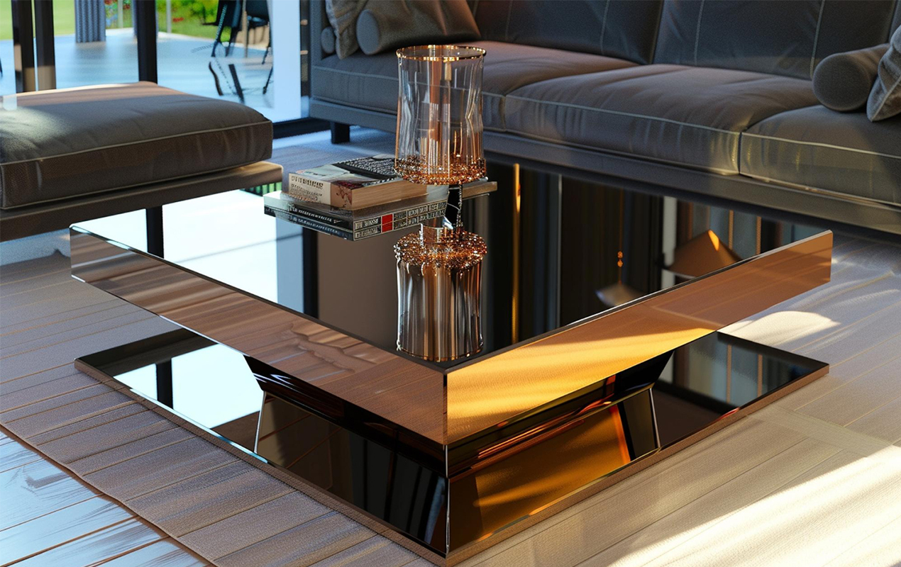 MIrrored coffee tables