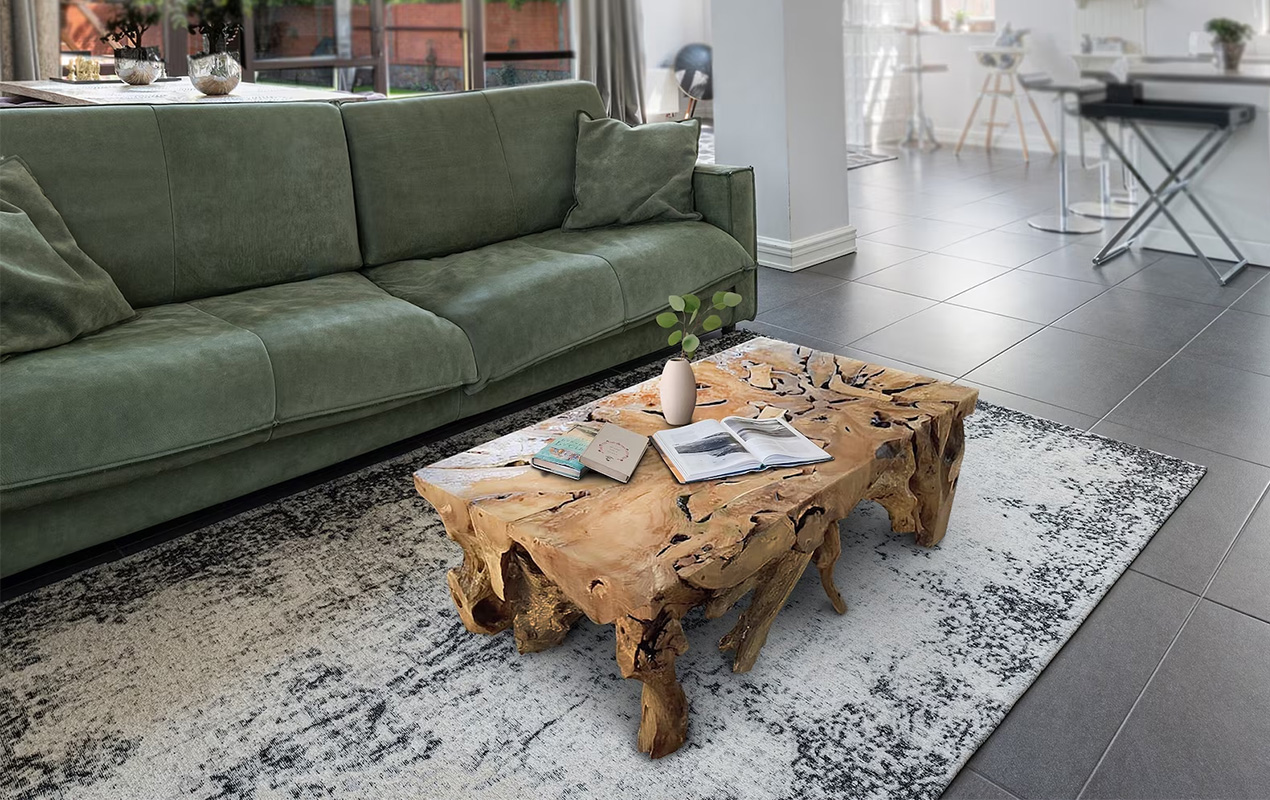 Exclusive Piece Rustic Driftwood Coffee table