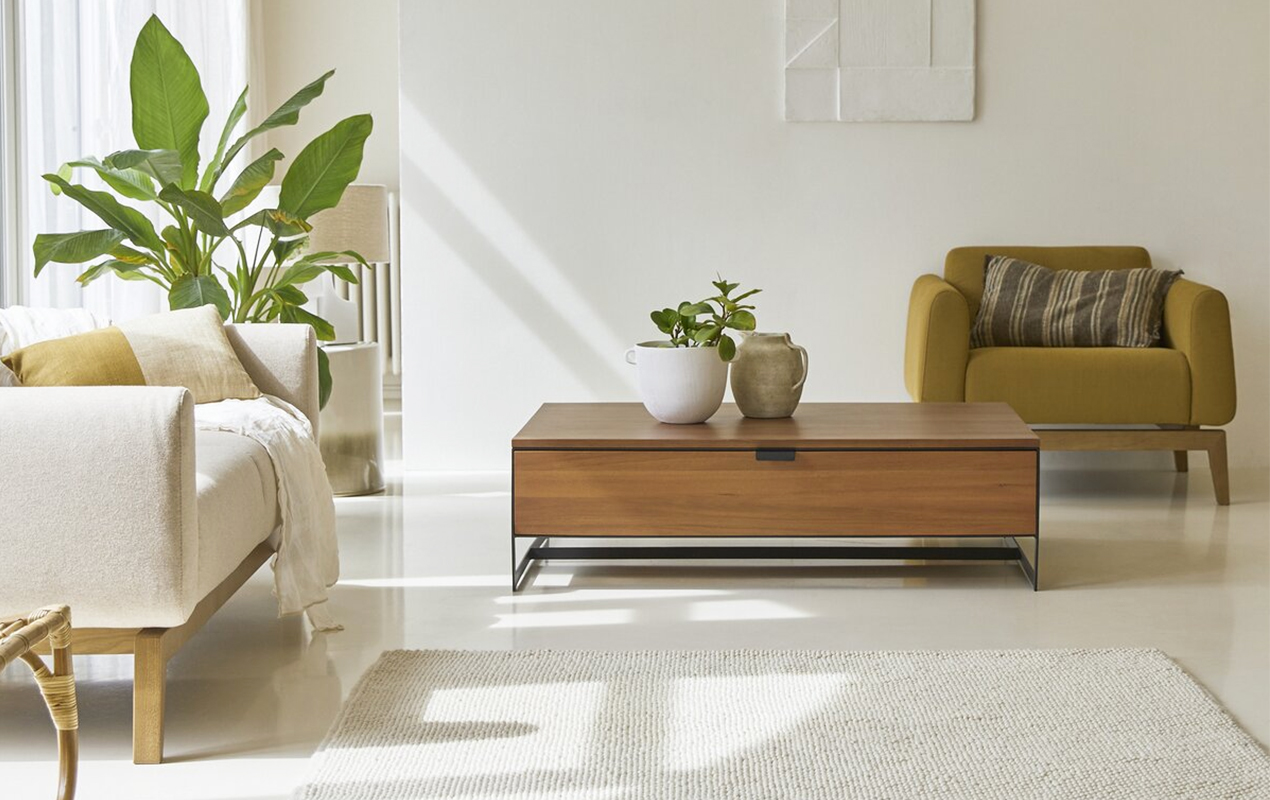 Contemporary Elegance The Statement-Making Presence of a Large Rectangular Coffee Table