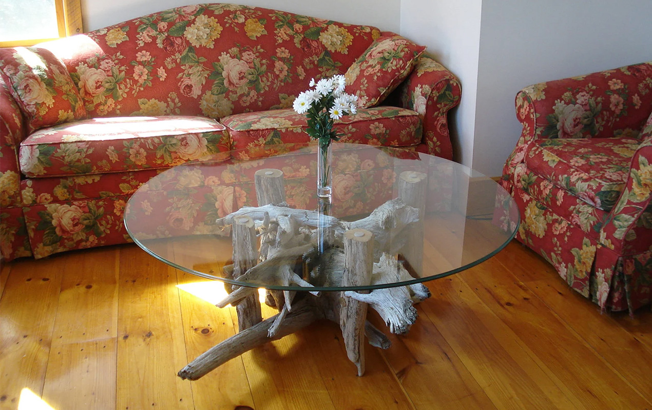 Eternal Beauty Tree Trunk Driftwood Coffee Table